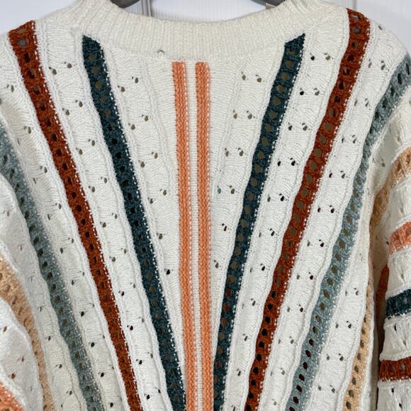 Maurices Chenille Striped Dolman Sweater Size 1X Long Sleeve NWT - Picture 8 of 13